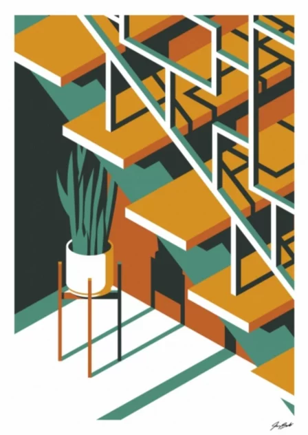 Poster Vintage 50 x 70 cm Mother In Law Tongue - Sergeant Paper