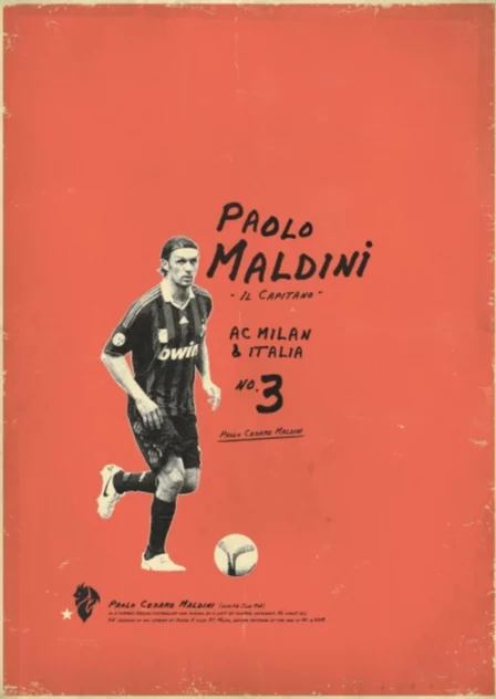 Vintage Poster 50 x 70 cm Maldini - Sergeant Paper