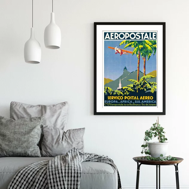 Blue-shaker Aeropostale Poster 30 x 40 cm - Blue - Image 2
