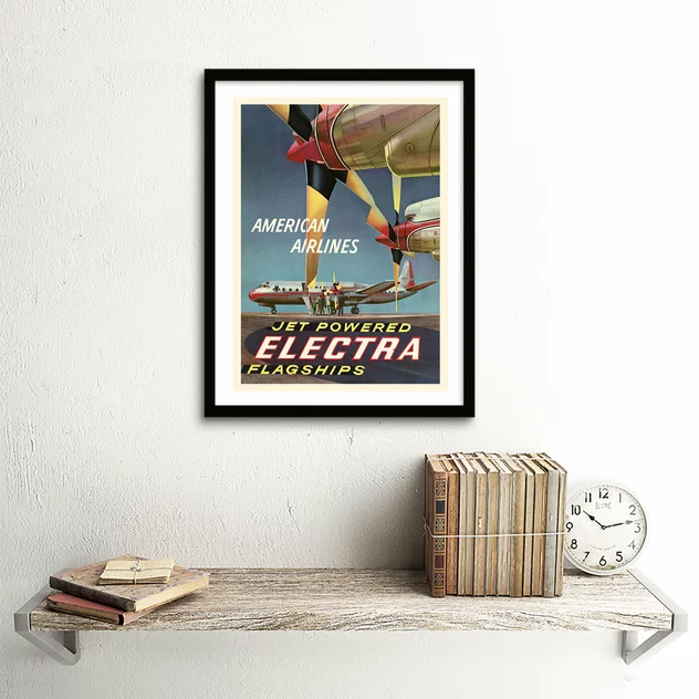 Blue-shaker Poster American Airlines 30 x 40 cm - Blue Shaker - Image 2