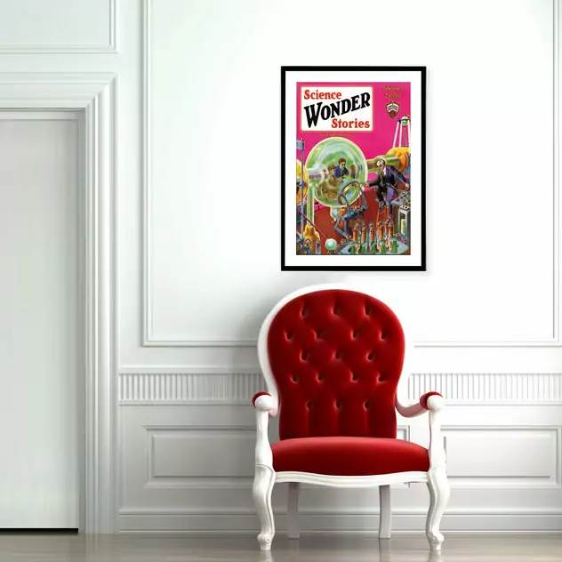 Blue-shaker Poster Science Wonder Stories 30 x 40 cm - Blue Shaker - Image 2