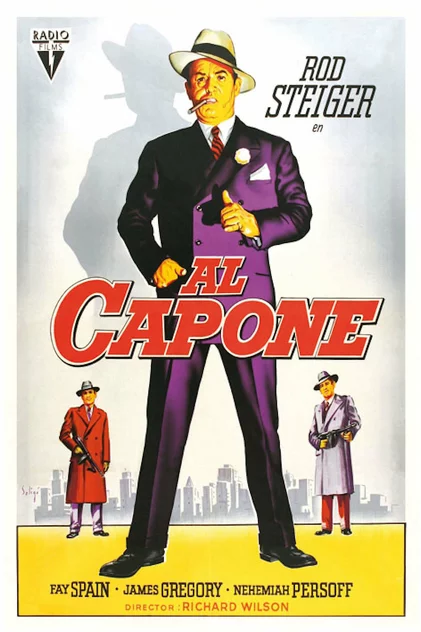 Blue-shaker Al Capone Poster 30 x 40 cm - Blue Shaker