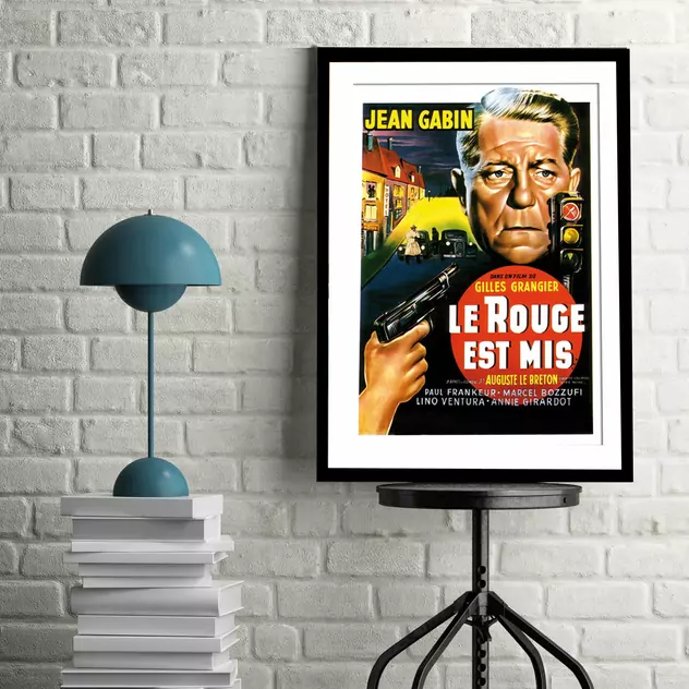 Blue-shaker Poster Le Rouge Est Mis 30 x 40 cm - Blue Shaker - Image 2