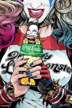 Blue-shaker Poster Harley 30 x 40 cm Joshua Budich - Blue Shaker