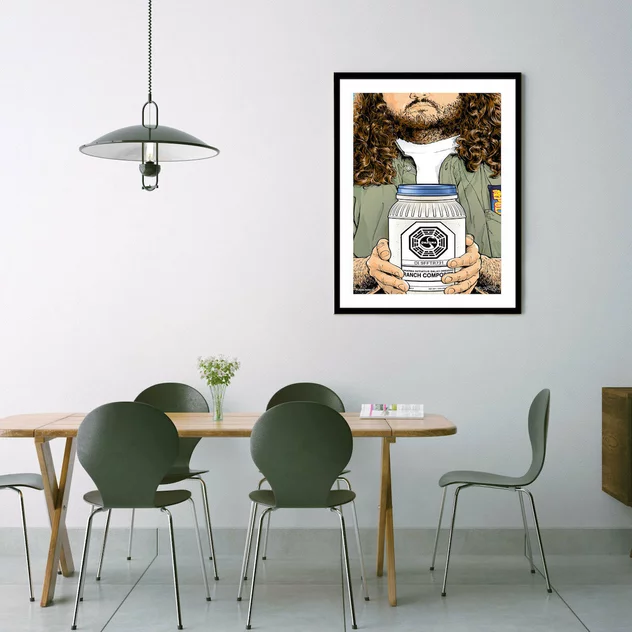 Blue-shaker Hurley Poster 30 x 40 cm Joshua Budich - Blue Shaker - Image 2