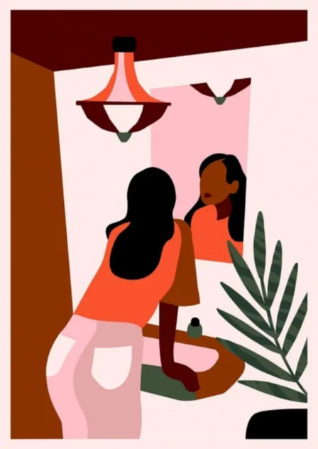 Poster Selfie Bathroom 30 x 42 cm - Sergeant Paper