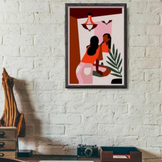 Poster Selfie Bathroom 30 x 42 cm - Sergeant Paper - Image 2