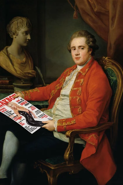 Blue-shaker Poster Playboy 2 Air 30 x 40 cm - Blue Shaker