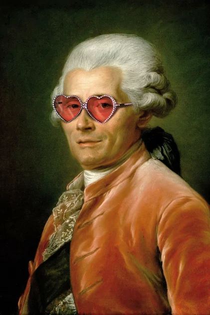 Blue-shaker Poster Sunglasses 1 30 X 40 cm - Blue Shaker