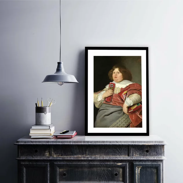 Blue-shaker Poster Chips 30 x 40 cm - Blue Shaker - Image 2