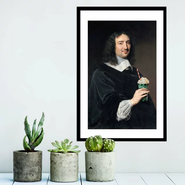 Blue-shaker Poster Starbucks 30 x 40 cm - Blue Shaker - Image 2