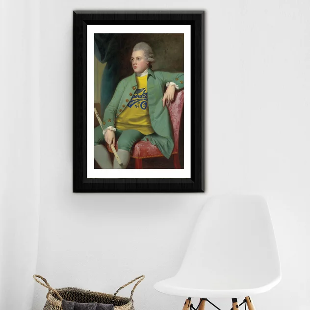 Blue-shaker Poster Tee-shirt Superdry 30 x 40 cm - Blue Shaker - Image 2