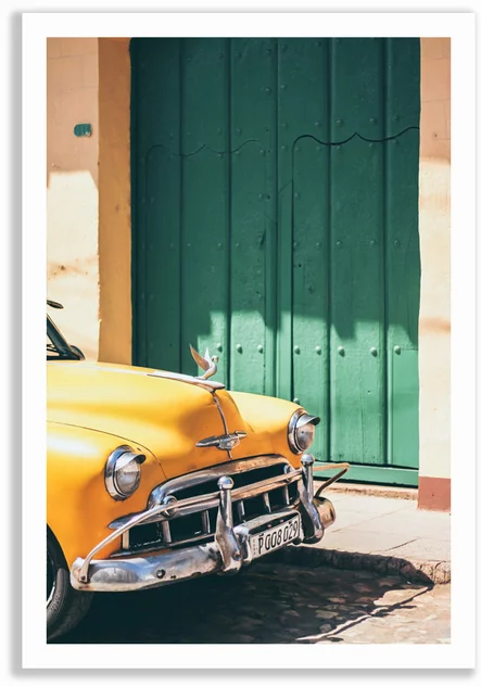 Poster 50x70 Cars Of Cuba 5 - David & David Studios
