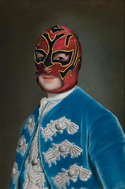 Blue-shaker Poster Fighter Red 30 x 40 cm - Blue Shaker