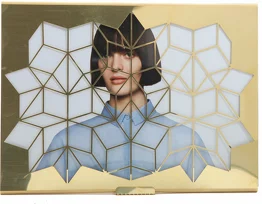 Glass And Walnut Photo Frame 10 x 15 cm Scroll - Umbra - Image 4