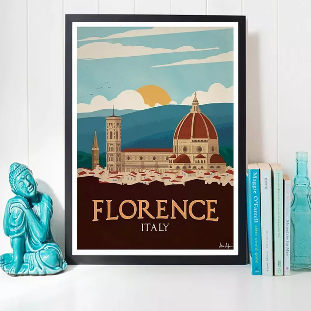 Poster Florence 50 x 70 cm - Sergeant Paper - Image 2