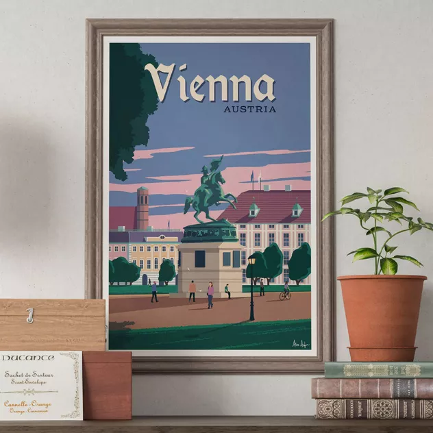 Poster Vienna 50 x 70 cm - Sergeant Paper - Image 2