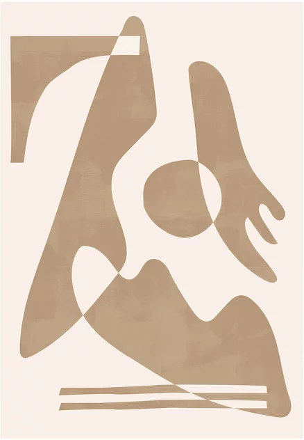 Poster 50x70 Cm Contrasts 07 - The Poster Club