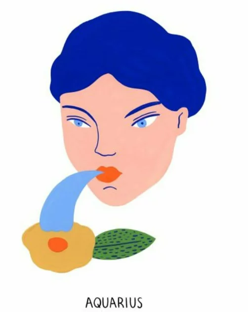 Poster Aquarius 21 x 29.7 Cm - Sergeant Paper