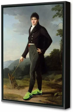 Blue-shaker Nike Framed Canvas Air 40 x 60 cm - Blue Shaker