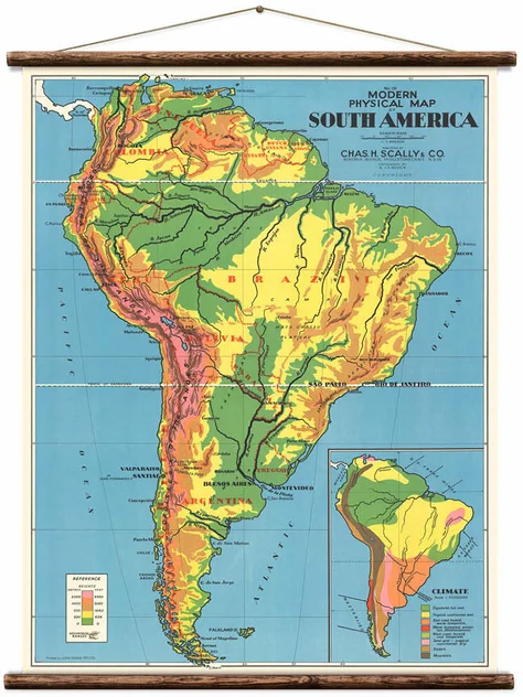 Vintage Card South America - Erstwhile