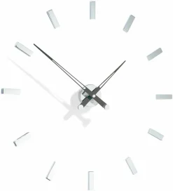 Wall Clock With 12 time Signals Black Hands Tacón I - Nomon