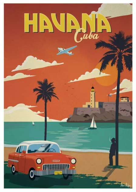 Poster Havana 50x70 Cm - Sergeant Paper