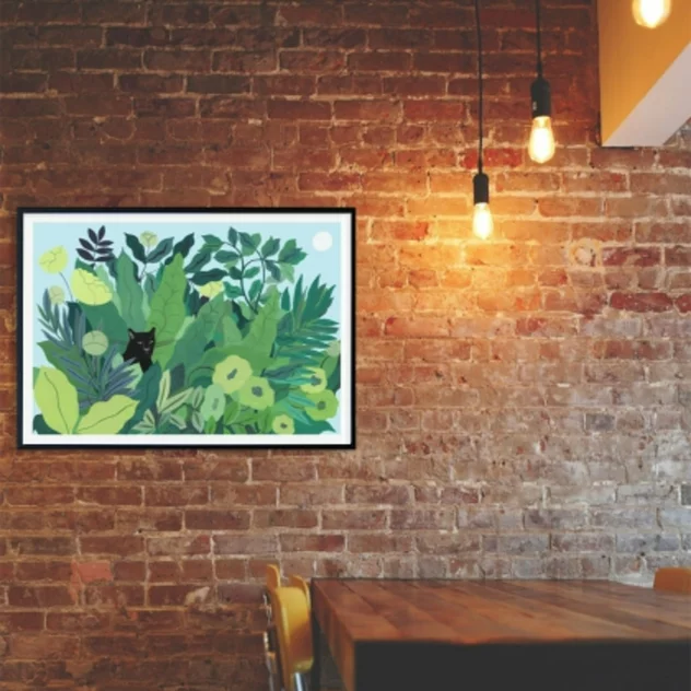 Black Panther Poster 50x70 Cm - Sergeant Paper - Image 2