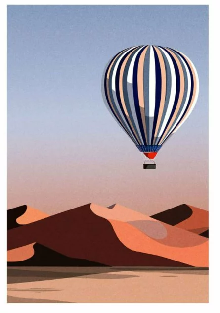 Poster Sahara 30x42 Cm - Sergeant Paper