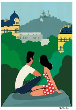 Buttes Chaumont Poster 30x42 Cm - Sergeant Paper