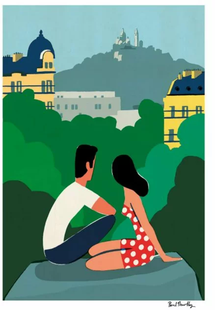 Buttes Chaumont Poster 30x42 Cm - Sergeant Paper