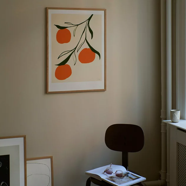 Poster 50 x 70 cm ORANGE - The Poster Club - Image 2