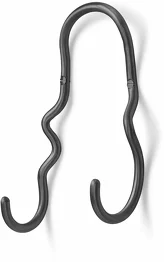 Curvature Black Brass Hook - Ferm Living - Image 4