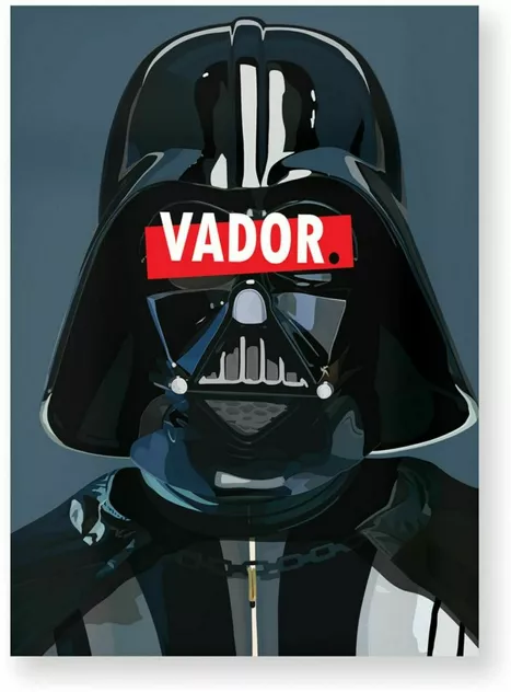 Poster 30x40 Darth Vader - Hugoloppi