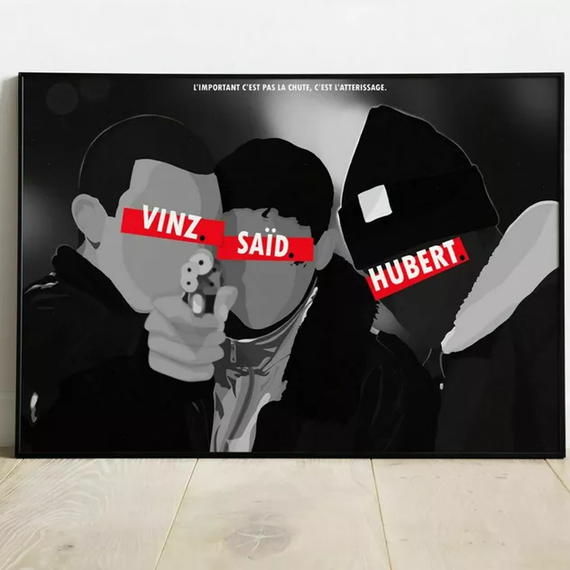 Poster 30x40 La Haine - Hugoloppi - Image 2