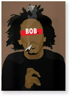 Bob Marley 30x40 Poster - Hugoloppi