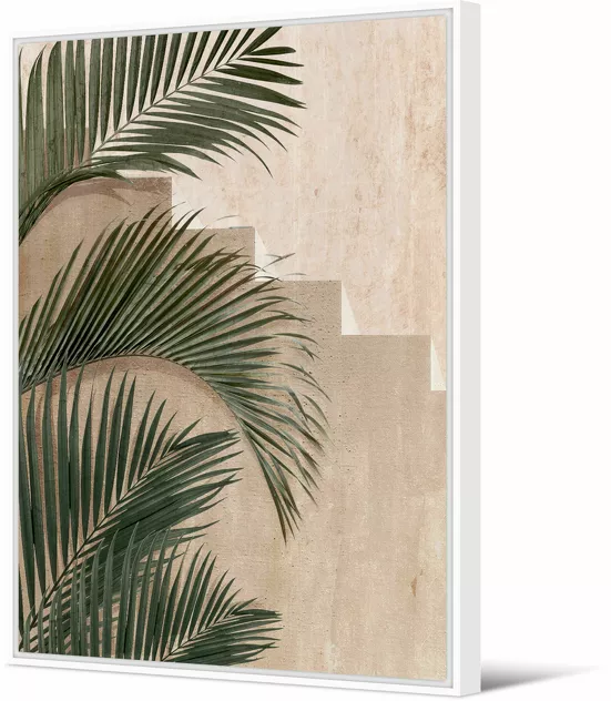 PÔDEVACHE Framed Canvas El Jadida 50x70 Cm Soleil En Vue - Pôdevache