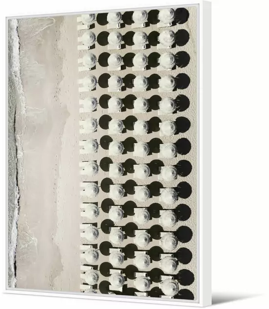 PÔDEVACHE Mondello Framed Canvas 50x70 Cm Soleil En Vue - Pôdevache