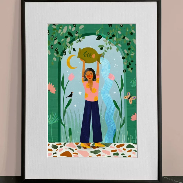 Aquarius Poster 30x40 Cm - Maison Patate - Image 2