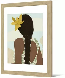 PÔDEVACHE Framed Picture Wittunga 40x50 Cm Botanical Retro - Pôdevache - Image 7