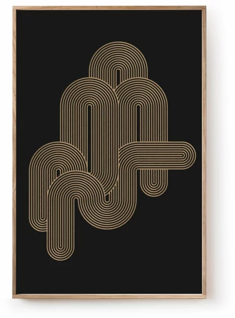 Blackboard With Reliefs 40 x 60 cm Hegoa - Kōje & Møhe