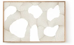 White Board With Reliefs 60 x 40 cm Albe - Kōje & Møhe