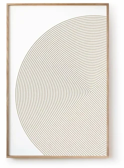 White Painting With Reliefs 40 x 60 cm Chergui - Kōje & Møhe