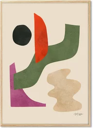 Poster Berit Mogensen Lopez Mixed Media 50 x 70 cm - The Poster Club - Image 7