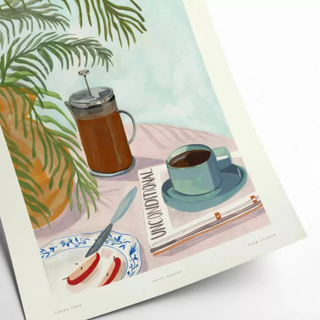 Laura Poster 70 x 100 cm Coffee Morning - PSTR Studio - Image 2
