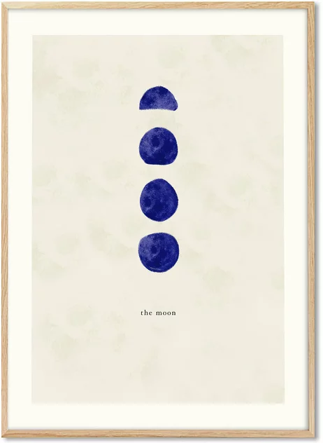 Poster Sophie M. Lucie 50 x 70 cm The Moon - PSTR Studio