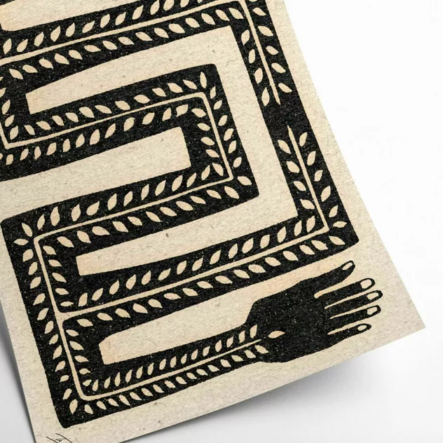 Poster David Schmitt 30 x 40 cm It Flows Through Us - PSTR Studio - Image 2