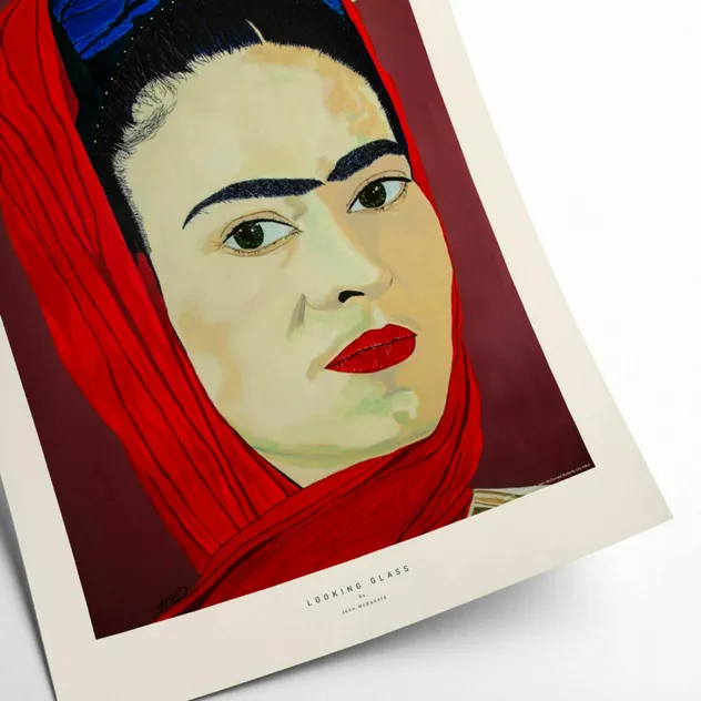 My Mexican Hero Poster 30 x 40 cm Looking Glass By John McDonald - PSTR Studio - Image 2