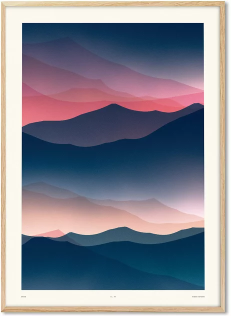 Thedor Poster 30 x 40 cm Range No. 55 - PSTR Studio