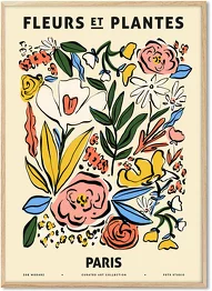 Poster Aleisha 30 x 40 cm Paris Neighborhood Map - PSTR Studio - Image 4